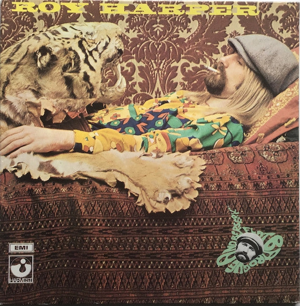 Image of Front Cover of LP - VG/G+ - ROY HARPER, Flat Baroque And Berserk (Harvest; EG 26 0585 1, UK 1980s Reissue, Gatefold), Hairlines only. Small sticker mark on sleeve front.  ,  - 1026367E