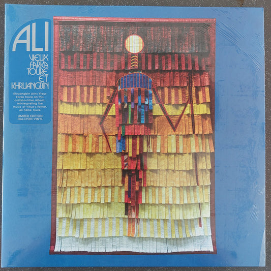 Image of Front Cover of 4155087S: LP - VIEUX FARKA TOUR� ET KHRUANGBIN, Ali (Dead Oceans; DOC274LPC3, US 2022, Gatefold, Inner, Halcyon Coloured Vinyl )   NEW/NEW