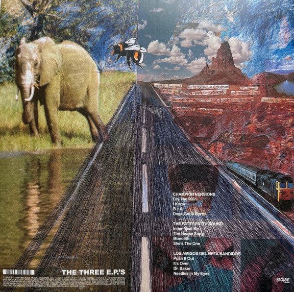 Image of Back Cover of 2xLP - NEW/NEW - THE BETA BAND, The Three EPs (Because Music; BEC5615818, Europe 2025 Reissue, Inners, 180g, Remastered), ,  - 3355029S