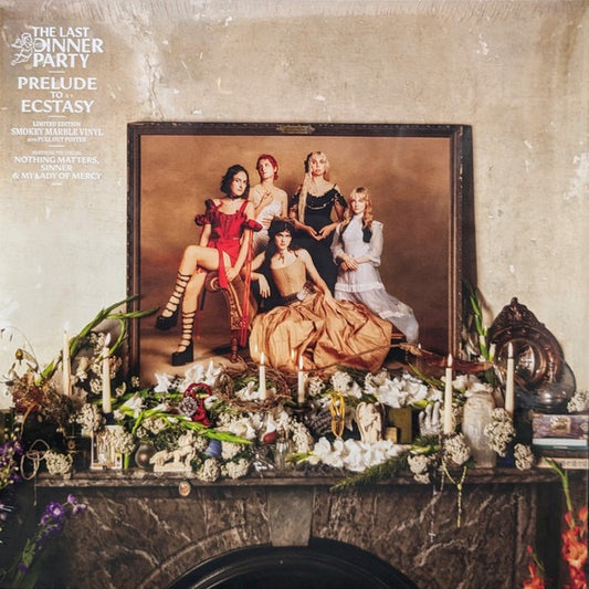Image of Front Cover of LP - VG+/VG+ - THE LAST DINNER PARTY, Prelude To Ecstasy (Island Records; 5851908, Worldwide 2024, Inner, Signed Print & Poster, Smokey Marble Vinyl), ,  - 3816065C