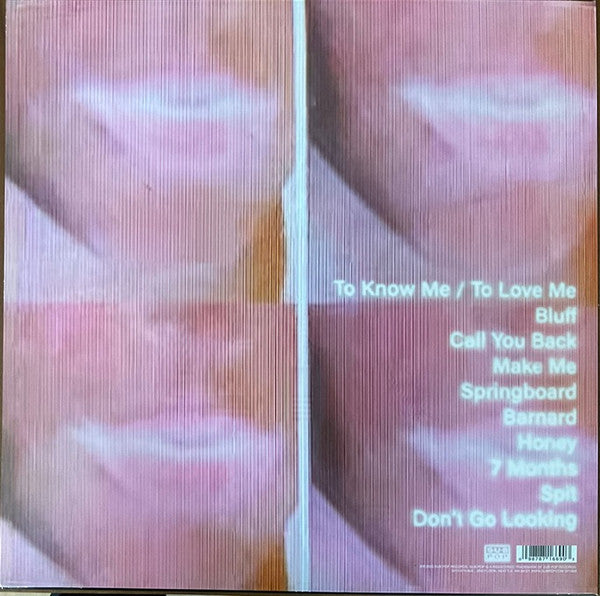 Image of Back Cover of 2935035E: LP - FORTH WANDERERS, The Longer This Goes On (Sub Pop; SP1669X, Worldwide 2025, Insert, White Vinyl)   NEW/NEW