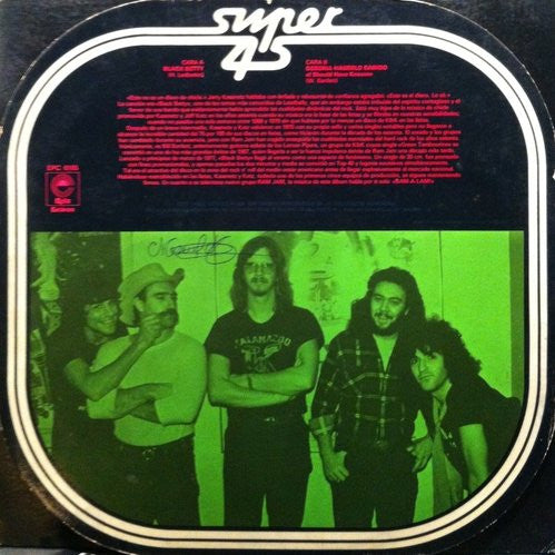 Image of Back Cover of 12" - G+/G+ - RAM JAM, Black Betty (Epic; EPC 6195, Spain 1978), ,  - 2625025E