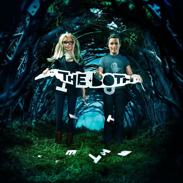 Image of Front Cover of 5045213S: LP - THE BOTH, The Both (SuperEgo Records; SE034, US 2014, Gatefold, Inner & Insert, Blue Vinyl. Aimee Mann & Ted Leo) Opened Instore, Still In Stickered Shrinkwrap  EX/EX