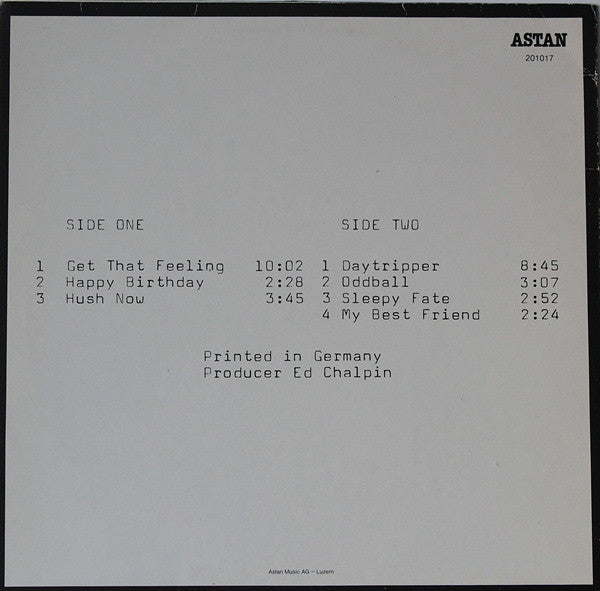 Image of Back Cover of LP - VG/VG - JIMI HENDRIX, My Best Friend (Astan; 201017, Switzerland 1979), Light Marks only, Strong VG,  - 2615081C