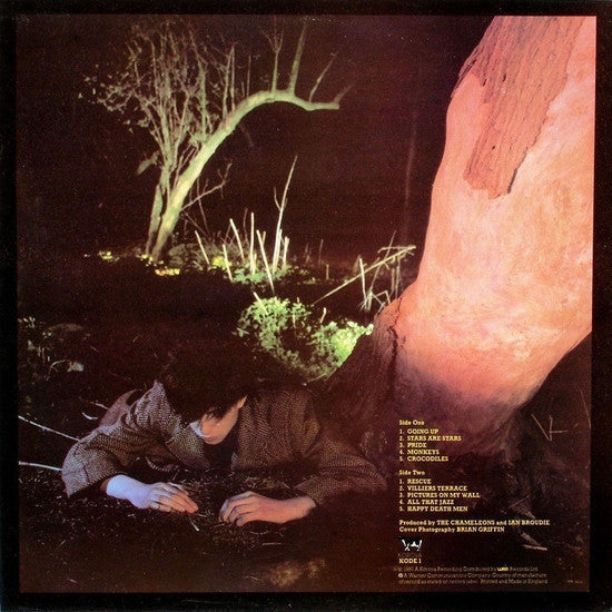 Image of Back Cover of LP - VG/VG - ECHO AND THE BUNNYMEN, Crocodiles (Korova; KODE 1, UK 1980, Hype Stickered Sleeve, Inner, Repress, No 7"), Still in opened shrinkwrap. ,  - 3626420E