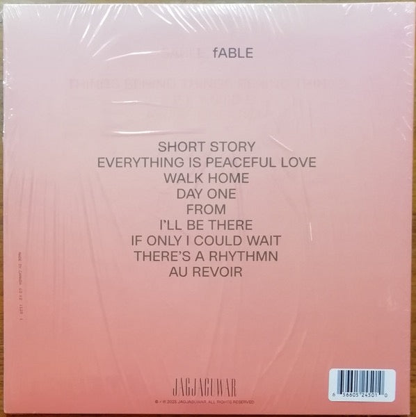 Image of Back Cover of 2xLP - NEW/NEW - BON IVER, Sable, Fable (Jagjaguwar; JAG450LP, Worldwide 2025, Gatefold, 2 Inners, Black Vinyl), ,  - 4555193S