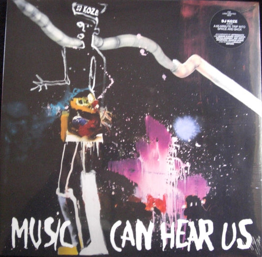 Image of Front Cover of 2xLP - NEW/NEW - DJ KOZE, Music Can Hear Us (Pampa Records; PAMPALP16, Germany 2025, Gatefold, Black Vinyl), ,  - 3055096S
