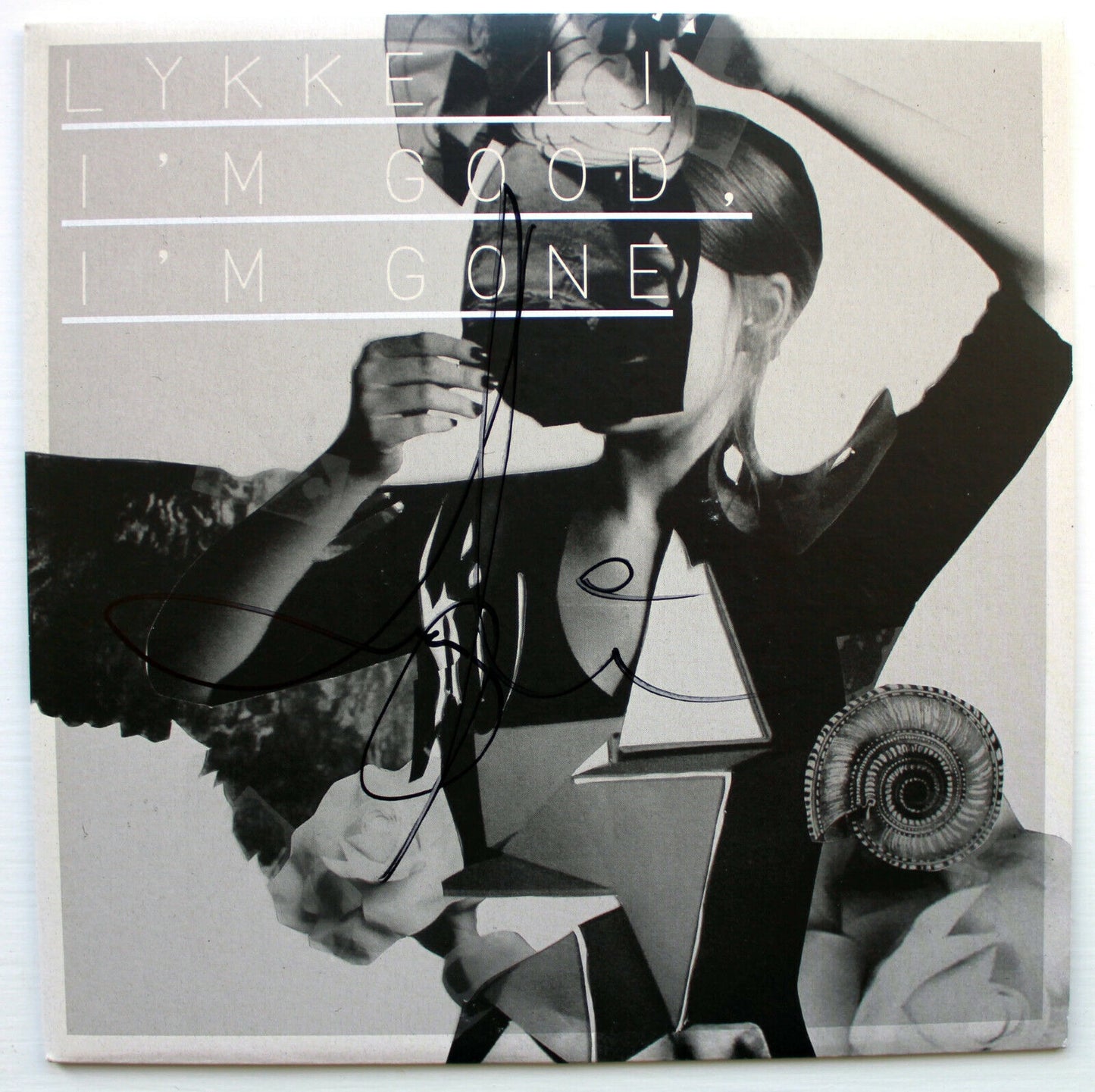 Image of Front Cover of 2525206E: 7" - LYKKE LI, I'm Good, I'm Gone (LL Recordings ; ATUK080, UK 2008, Picture Sleeve, Signed On Front Sleeve)   EX/VG+
