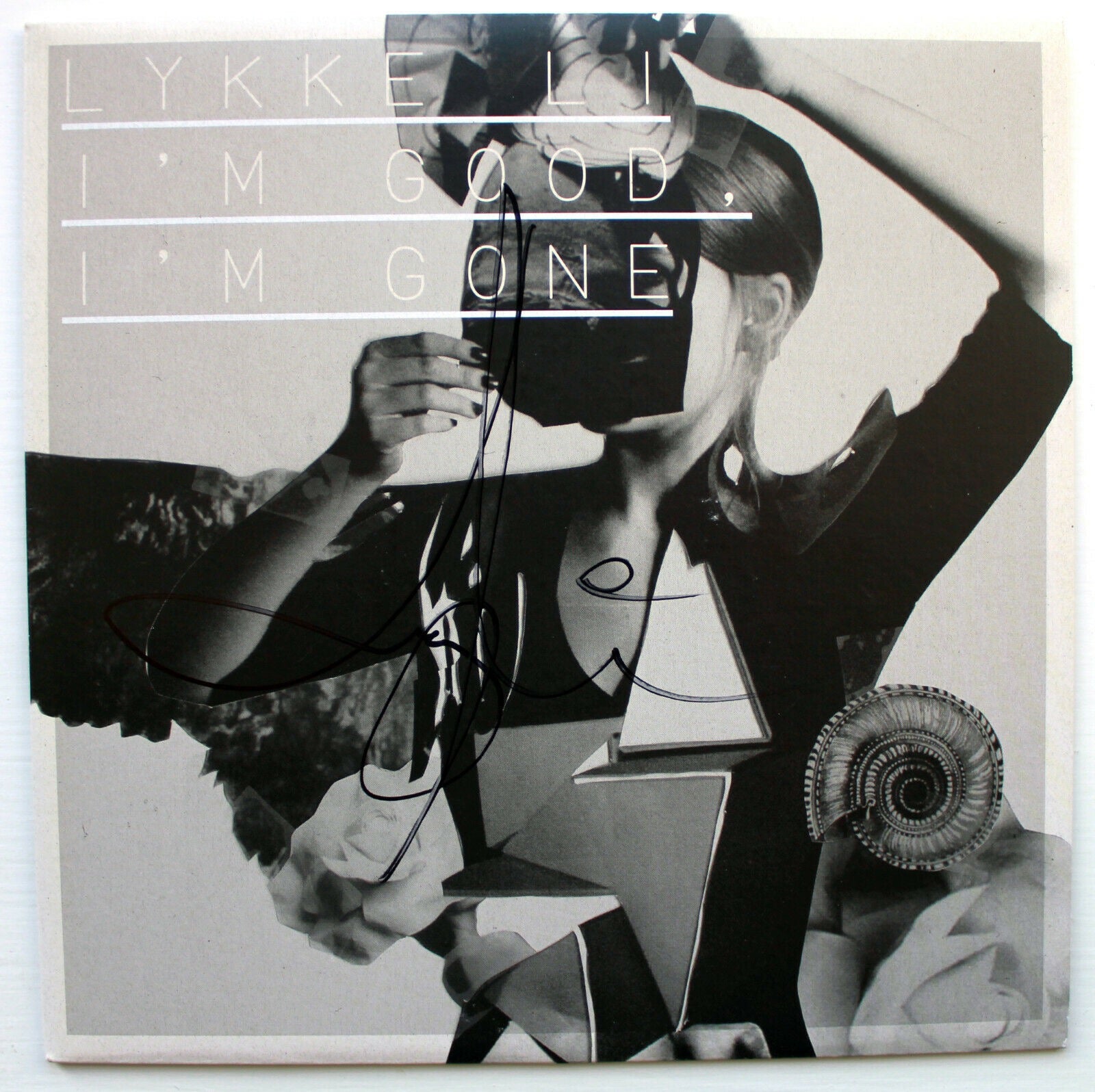 Image of Front Cover of 2525206E: 7" - LYKKE LI, I'm Good, I'm Gone (LL Recordings ; ATUK080, UK 2008, Picture Sleeve, Signed On Front Sleeve)   EX/VG+