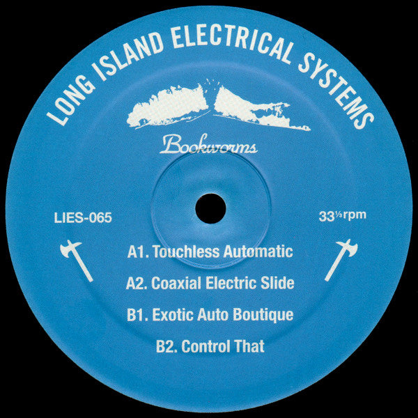 Image of Front Cover of LP - /VG+ - BOOKWORMS, Bookworms (L.I.E.S. Records; LIES-065, US 2015), ,  - 2645230S
