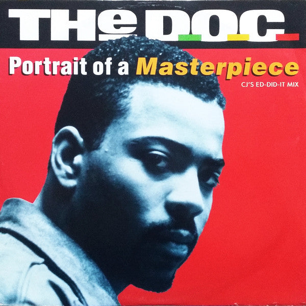 Image of Front Cover of 2615422C: 12" - THE D.O.C., Portrait Of A Masterpiece (Atlantic; A 9894 T, UK 1990, Picture Sleeve)   VG/VG