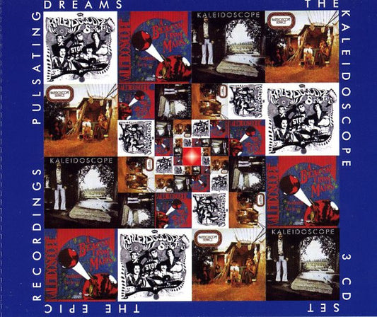 Image of Front Cover of 2615412C: 3xCD - KALEIDOSCOPE, Pulsating Dreams (The Epic Recordings) (Retroworld; FLOATM6050, UK 2010 Reissue, Double CD Case)   VG+/VG+