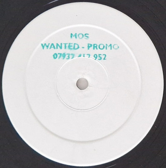 Image of Front Cover of 2615502C: 12" - DOM PERIGNON & DYNAMITE, Hungry Tiger / Empire Strikes Back (Star Wars Remix) (Mos Wanted; MW -005, UK 2002, Promo) Writing in marker pen on label  /G+