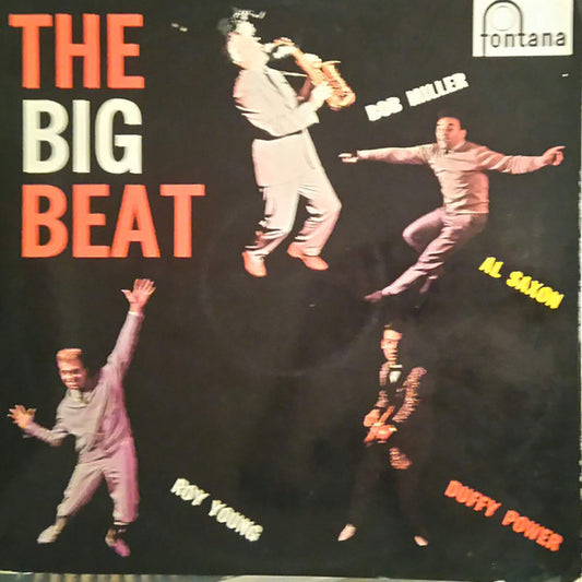 Image of Front Cover of LP - G+/VG - VARIOUS, The Big Beat (Fontana; TFL 5080, UK 1960), Sleeve has ringwear, small sticker removal rip, edgewear. ,  - 2625354E