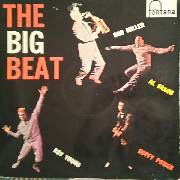 Image of Front Cover of 2625354E: LP - VARIOUS, The Big Beat (Fontana; TFL 5080, UK 1960) Sleeve has ringwear, small sticker removal rip, edgewear.   G+/VG