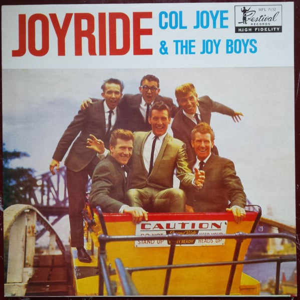 Image of Front Cover of 2625362E: LP - COL JOYE & THE JOY BOYS, Joyride (Festival Records; FL-7152, Australia 1961)   VG/VG