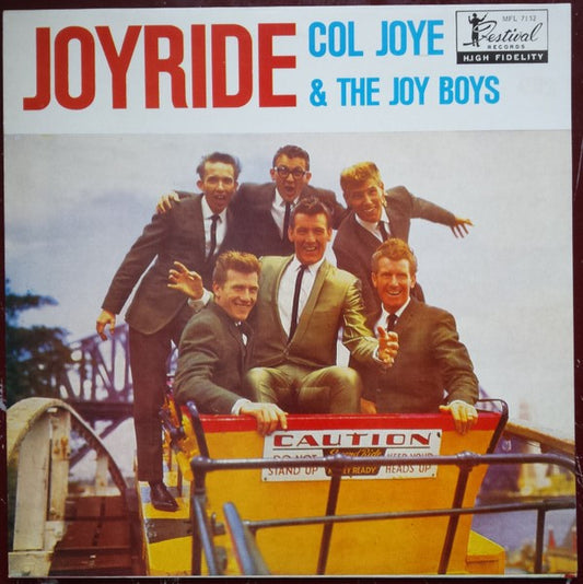 Image of Front Cover of 2625362E: LP - COL JOYE & THE JOY BOYS, Joyride (Festival Records; FL-7152, Australia 1961)   VG/VG