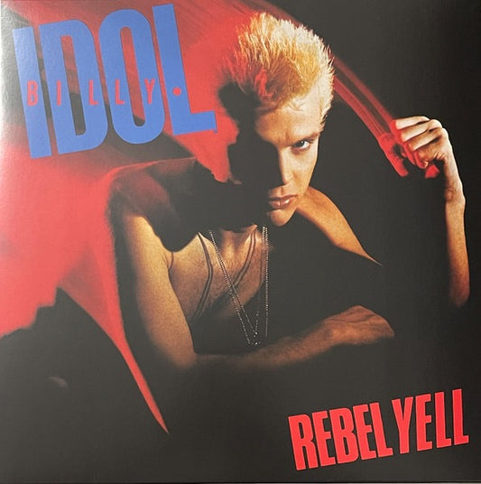 Image of Front Cover of 2635207E: LP - BILLY IDOL, Rebel Yell (Chrysalis; 00602557363418, Europe 2025 Reissue, Blue Vinyl)   NEW/NEW