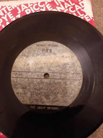 Image of Front Cover of 7" - /G - DONOVAN, Catch The Wind (Pye; , US 1965, One Sided Acetate With Hand Written Labels), Surface Noise, Mark Which Clicks Lightly Through First Minute Or So, Sticker Stuck to Label,  - 2625411E