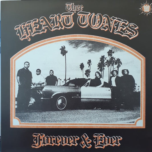 Image of Front Cover of 2615563C: LP - THEE HEART TONES, Forever & Ever (Big Crown Records; BC168-LP, US 2024, Clear Orange Vinyl) Still In Stickered Shrinkwrap  VG+/VG+