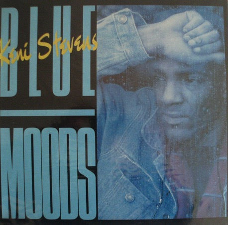 Image of Front Cover of 2615586C: LP - KENI STEVENS, Blue Moods (Jam Today; KENI LP1, UK 1987) Edge Wear  VG/VG