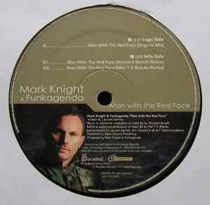 Image of Label Cover of 12" - VG/VG - MARK KNIGHT & FUNKAGENDA, Man With The Red Face (Paradise Records ; PARADISE 076, France 2008), Disc looks great barring a few small hairline scratches.,  - 2715018C