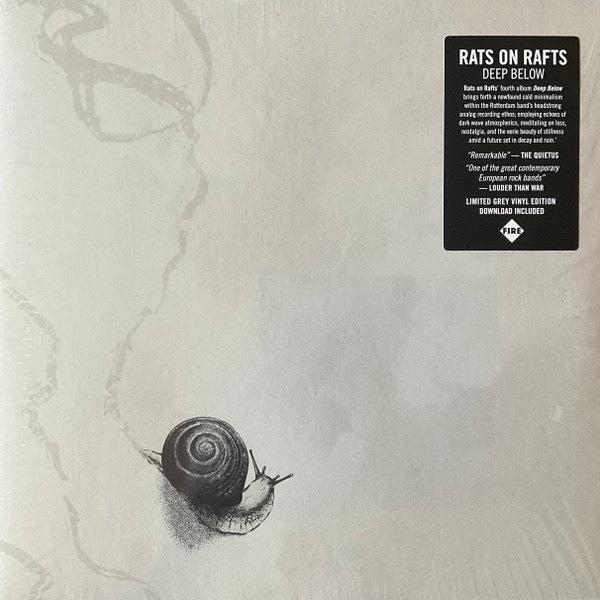 Image of Front Cover of LP - NEW/NEW - RATS ON RAFTS, Deep Below (Fire Records; FIRELP712, Netherlands 2025, Limited Edition,  Light Grey Sleeve, Grey Vinyl), ,  - 2635226E
