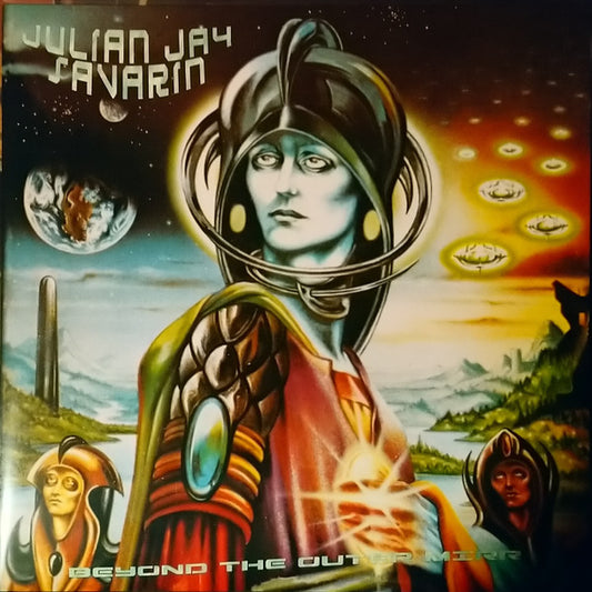 Image of Front Cover of 2745127S: LP - JULIAN JAY SAVARIN, Beyond The Outer Mirr (Rise Above Relics; RARLP025, UK 2025, Booklet)   EX/EX
