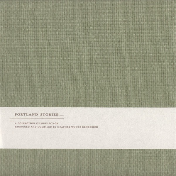 Image of Front Cover of CD - VG+/VG+ - VARIOUS, Portland Stories (Sonic Pieces; Sonicpieces 005, Germany 2009, Fold Over Sleeve In Clear Plastic Sleeve, Limited edition 165 of 369 hand-numbered copies), ,  - 2735057E
