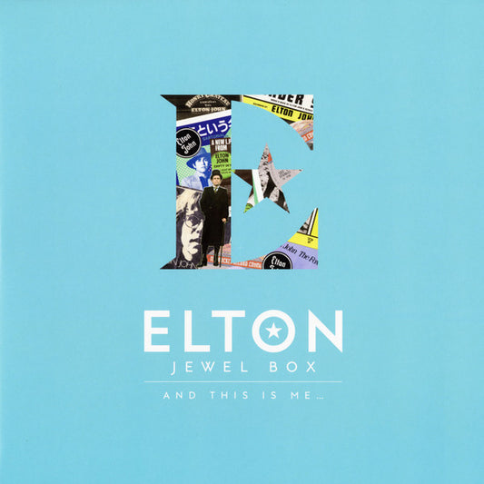 Image of Front Cover of 2xLP - VG+/VG+ - ELTON JOHN, Jewel Box (And This Is Me...) (EMI ; 0731465, Europe 2020, Gatefold, 2 Inners, 180 Gram Vinyl), ,  - 2725145E