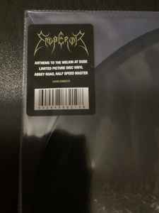 Image of Label Cover of LP - VG+/VG+ - EMPEROR, Anthems To The Welkin At Dusk (Candlelight Records; CANDLE886219, UK 2023 Reissue, Picture Disc), ,  - 2326212E