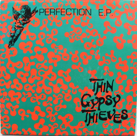Image of Front Cover of 12" EP - VG/VG+ - THIN GYPSY THIEVES, Perfection E.P. (Yellow Moon Records; YME 3003, UK 1992, Picture Sleeve), ,  - 2715341C