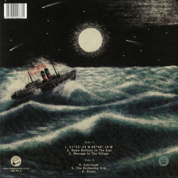 Image of Back Cover of LP - VG+/VG+ - PLINTH, Music For Smalls Lighthouse (Clay Pipe Music; PIPE 08_2, UK 2018 Reissue, Booklet & Inner, Limited Edition, Numbered, Sea Foam Green), No 37/500. Light marks, comes with coaster,,  - 1716738C