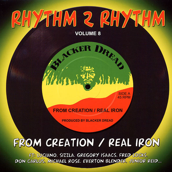 Image of Front Cover of LP - EX/EX - VARIOUS ARTISTS, Rhythm 2 Rhythm Volume 8: From Creation / Real Iron (Cou$ins Records; COUSLP007, UK 2007), ,  - 2715506C