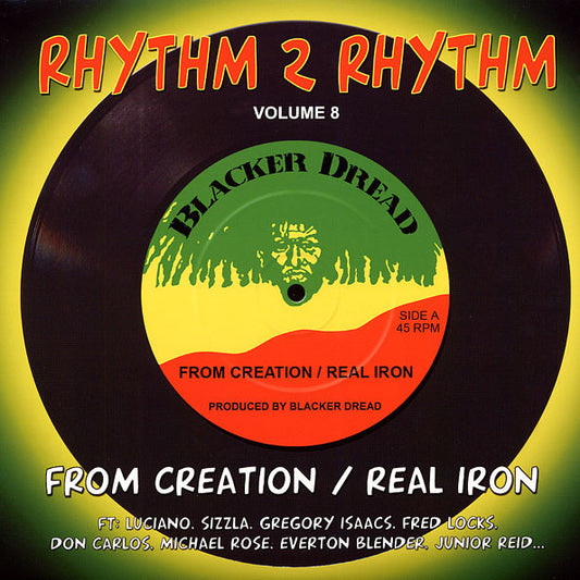 Image of Front Cover of LP - EX/EX - VARIOUS ARTISTS, Rhythm 2 Rhythm Volume 8: From Creation / Real Iron (Cou$ins Records; COUSLP007, UK 2007), ,  - 2715506C