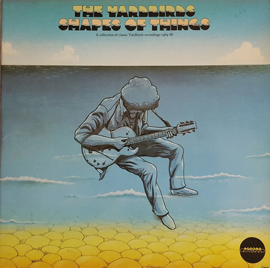 Image of Front Cover of 2xLP - VG/VG+ - THE YARDBIRDS, Shapes of Things (Charly; CDX1, UK 1980s Reissue, Gatefold), Stickered Sleeve,  - 0346282S