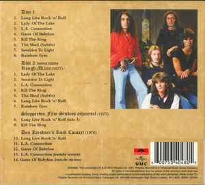 Image of Back Cover of 2xCD - VG+/VG+ - RAINBOW, Long Live Rock 'N' Roll (Polydor; 5340480, Europe 2012 Reissue, Double Digipak, Booklet), ,  - 3536156E