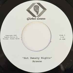 Image of Back Cover of 2755172S: 7" - ARSENE, Jack Shit/ Hot Sweaty Nights	5:00 (Star Creature; SC7080, US 2025)   /EX