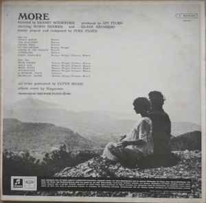 Image of Back Cover of LP - VG/G+ - PINK FLOYD, Soundtrack From The Film "More" (Columbia; 1C 062-04 096, Germany 1969, Blue EMI-Columbia label), Scuffs and one small scratch on track 1, edge and ring wear,  - 2745286S