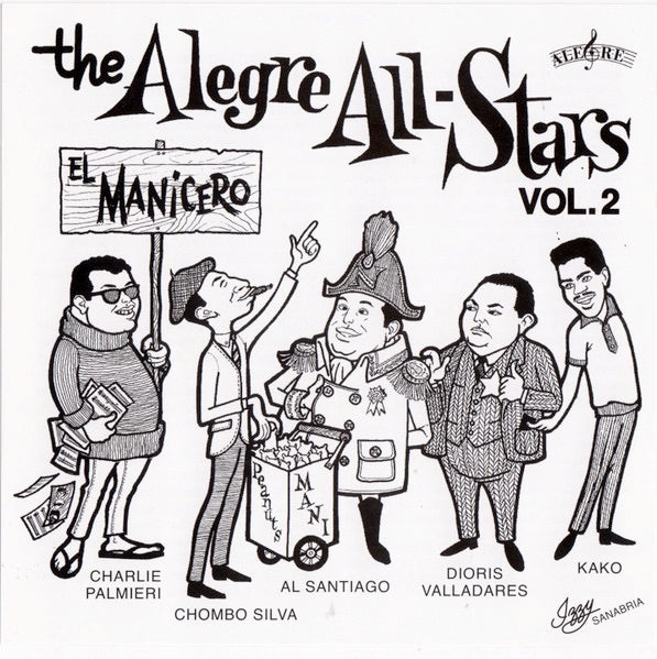 Image of Front Cover of CD - VG+/VG+ - THE ALEGRE ALL STARS, The Alegre All Stars Vol. 2 - El Manicero (Alegre Records; LPA 8340,  1996 Reissue, Jewel Case), ,  - 2815084C
