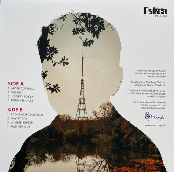 Image of Back Cover of LP - EX/EX - ANDREI NIKOLSKY, The Lost Years (Palace Records ; PRLP-001, UK 2024), Arrived sealed. Still in shrink.,  - 3445091S