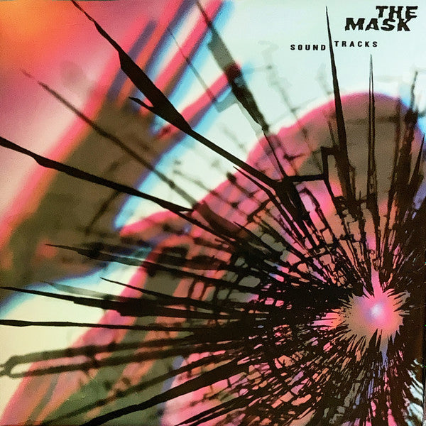 Image of Front Cover of 2xLP - EX/EX - MYRON SCHAEFFER, LARVA, The Mask - Soundtracks (Ondes Positives Recordings ; OP-001, UK 2015, Die Cut Gatefold In Printed Plastic Outer Sleeve, 2 Inserts, Numbered Card, Postcard And Lobby Card, Single Sided Cyan And Magenta Discs Without Labels), Limited Edition No 183/300,  - 2825083E