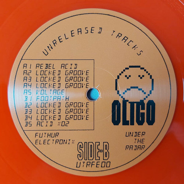 Image of Front Cover of 2x12" - VG/VG+ - OLIGO, Unreleased Tracks (Under The Radar; UTRFE00, Spain 2023, Company Sleeve, Inner, Orange Vinyl), ,  - 4745182S