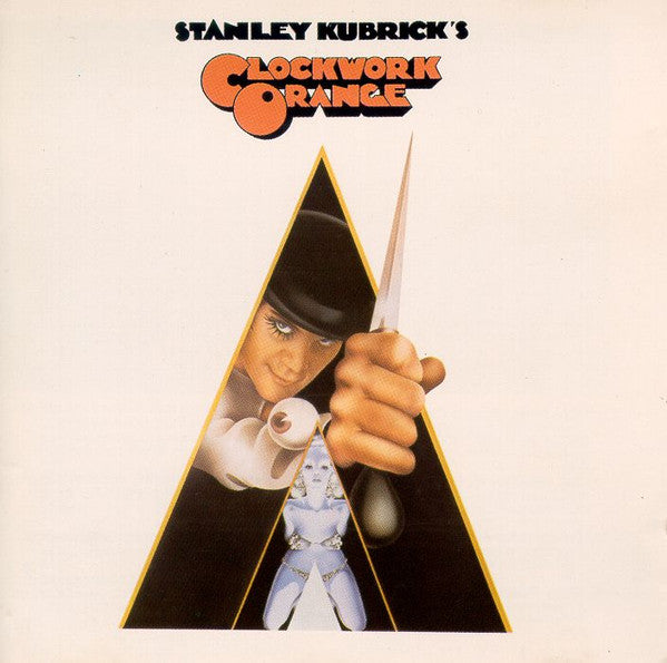 Image of Front Cover of 2855145S: CD - VARIOUS, Stanley Kubrick's A Clockwork Orange - Music From The Original Motion Picture Soundtrack (Warner Bros. Records; 2573-2, UK, Europe & US 1984) one scratch on CD  VG+/VG