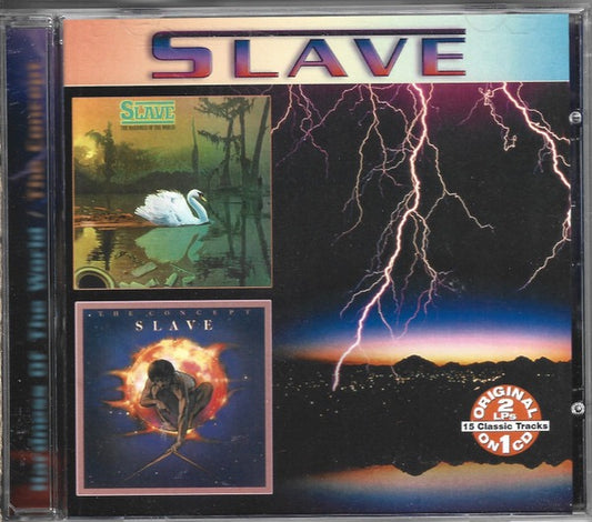 Image of Front Cover of 2815366C: CD - SLAVE, Hardness Of The World / The Concept (Collectables; COL-CD-7804, US 2005, Jewel Case)   VG+/VG+