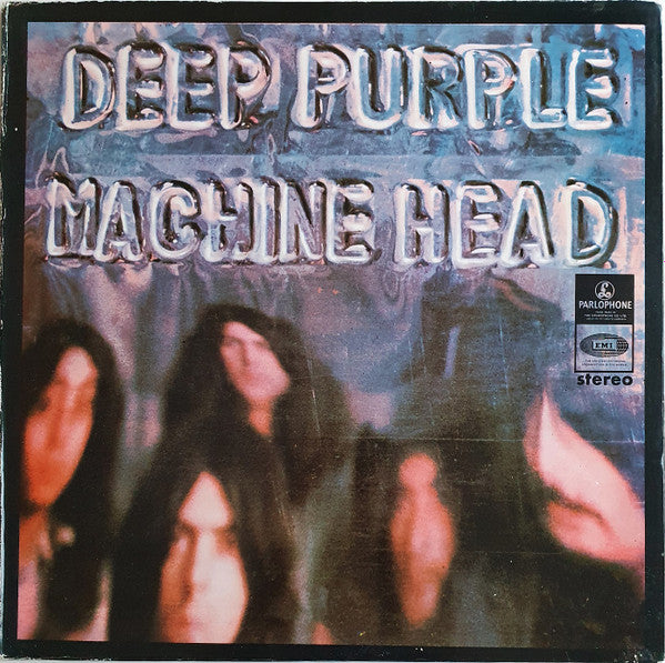 Image of Front Cover of 2815384C: LP - DEEP PURPLE, Machine Head (Parlophone; TPSA-7504, Philippines 1970s Reissue, Gatefold) Plays well, Heavy spine wear  VG/VG