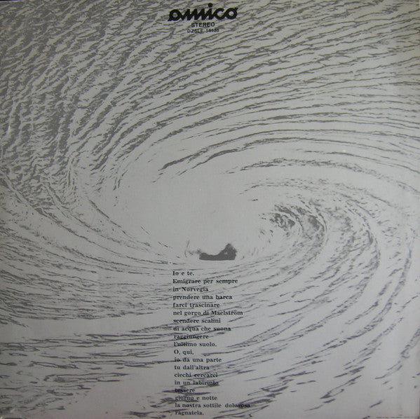 Image of Back Cover of 2845221S: LP - PIERO CIAMPI, Io E Te Abbiamo Perso La Bussola (Amico; DZSLF 55133, Italy 1973, Gatefold)   VG/VG+