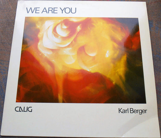 Image of Front Cover of LP - VG/VG+ - KARL BERGER, We Are You (Calig; CAL 30607, Germany 1972), ,  - 2925004E