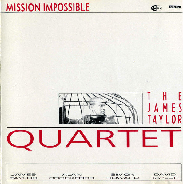 Image of Front Cover of LP - VG+/VG+ - THE JAMES TAYLOR QUARTET, Mission Impossible (Re-elect The President ; REAGAN 2, UK 1987), ,  - 2226292E