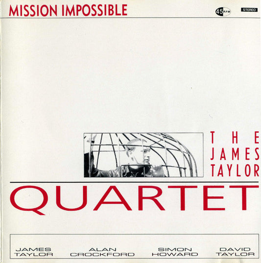 Image of Front Cover of LP - VG+/VG+ - THE JAMES TAYLOR QUARTET, Mission Impossible (Re-elect The President ; REAGAN 2, UK 1987), ,  - 2226292E